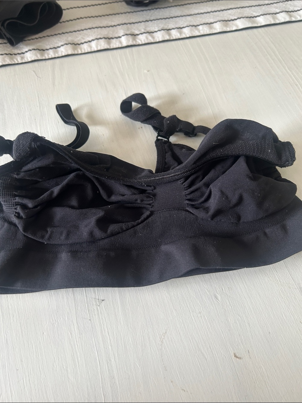 Skims Black Women's Bralette - Seamless Comfort